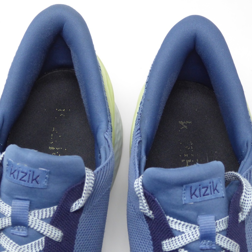 Kizik Athens Mens Sneakers Blue Hands-Free Slip-On Size 14 - Picture 9 of 11
